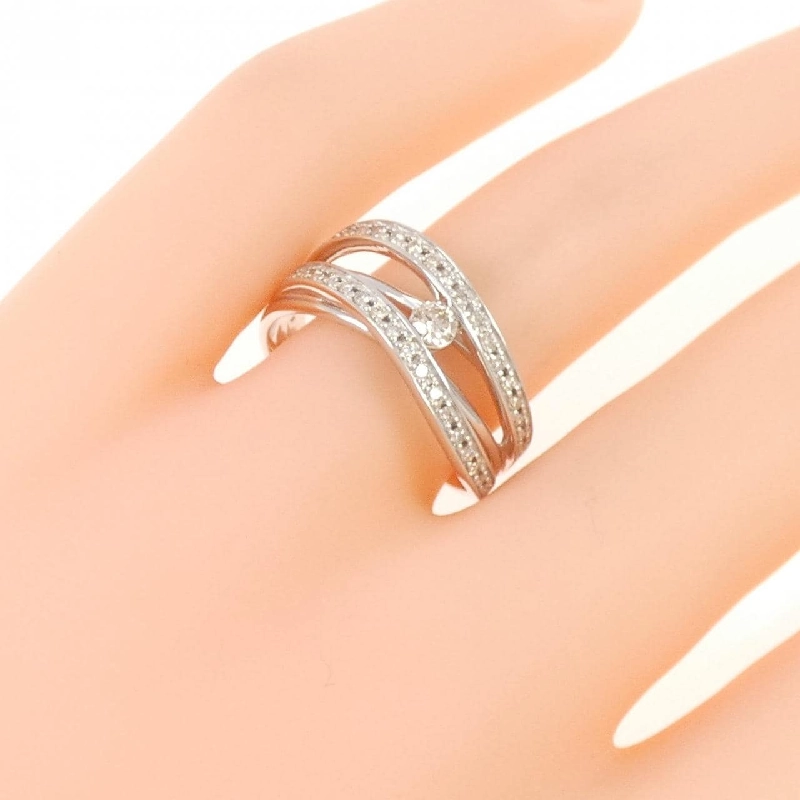 Nhẫn kim cương K18WG 0.30CT - Hàng hiệu Authentic 853977