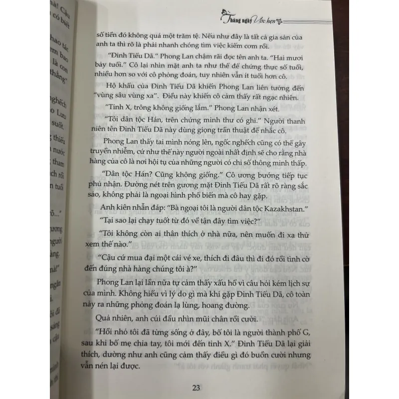 THÁNG NGÀY ƯỚC HẸN - TÂN DI Ổ 1010291