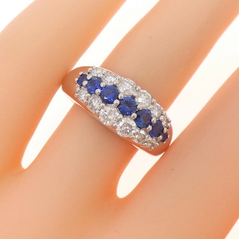Nhẫn Sapphire PT900 0.65CT 672965