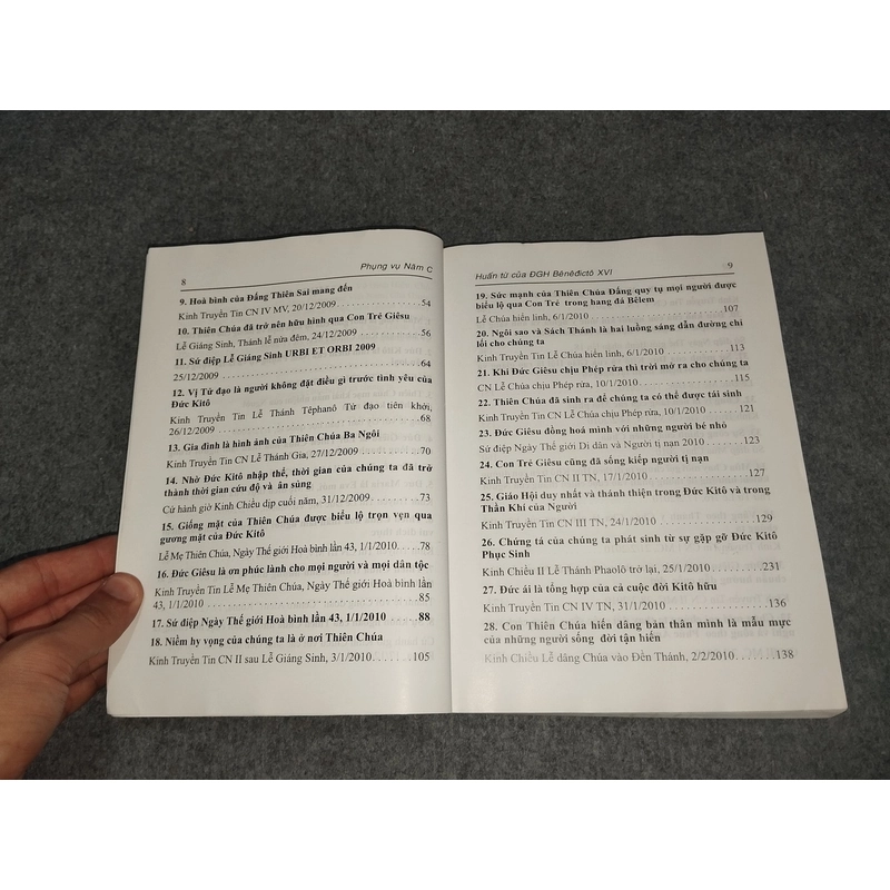 HUẤN TỪ CỦA ĐỨC GIÁO HOÀNG BÊNÊĐICTÔ XVI 517738