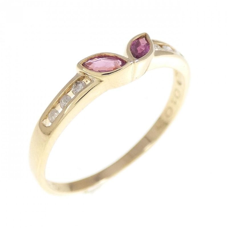 Nhẫn Ruby K18YG 0.18CT 672325