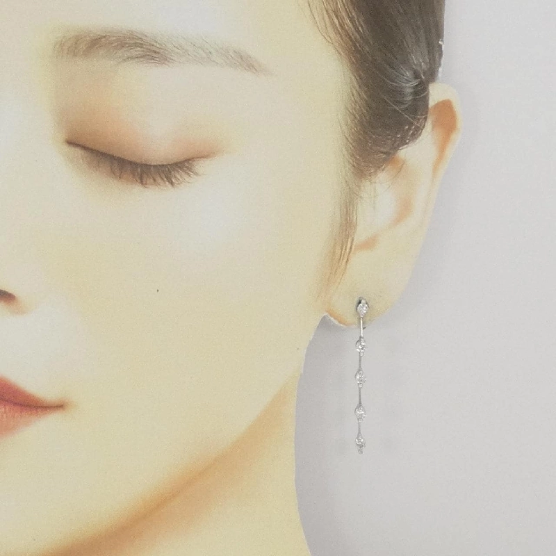 K14WG Bông tai kim cương 1.0CT - Hàng hiệu Chính hãng 870049