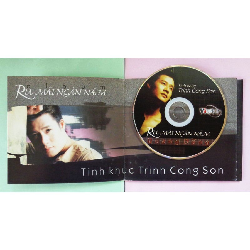 Đĩa CD Audio xưa Ru mãi ngàn năm - Quang Dũng 19457