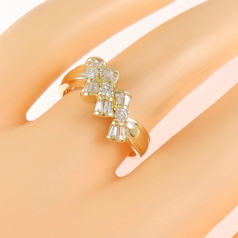 Nhẫn kim cương 18KYG 0.49CT - Hàng hiệu chính hãng 850591