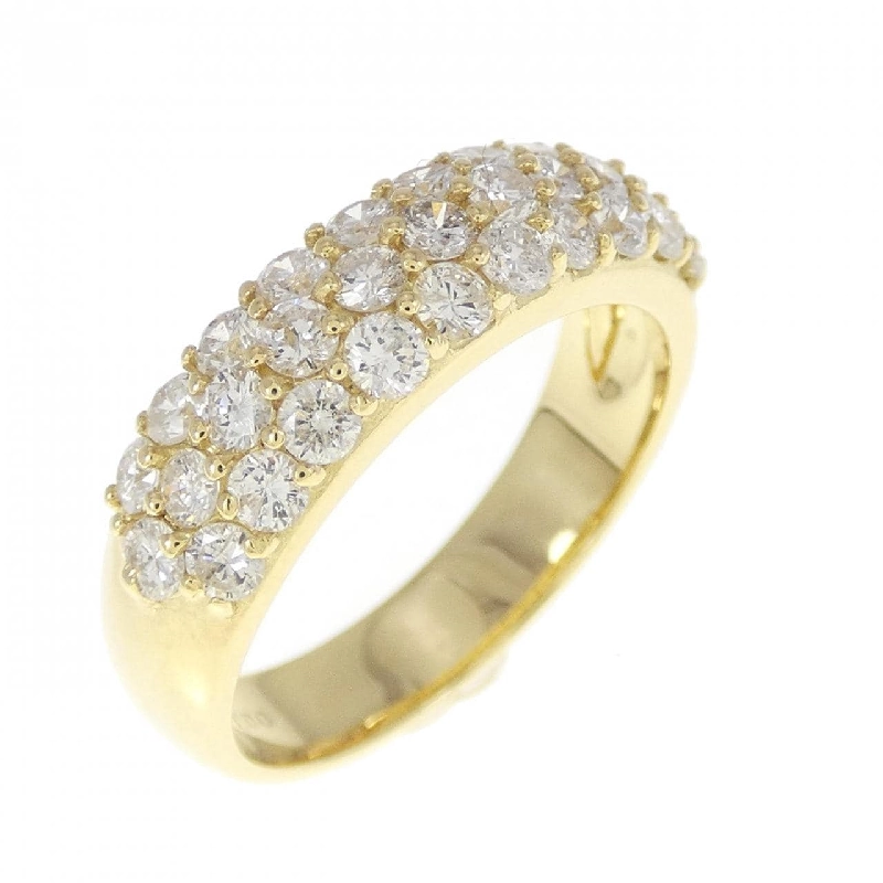 Nhẫn kim cương Pavé K18YG 1.00CT 672423