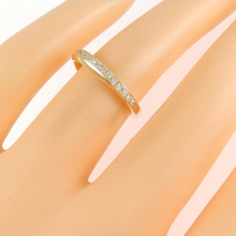 Nhẫn kim cương 750YG 0.128CT - Hàng hiệu Authentic 854464