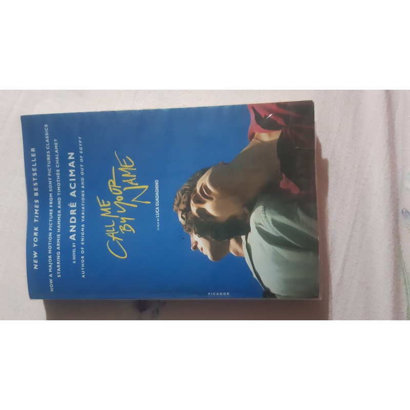 Sách call me by your name bản tiếng anh 184998