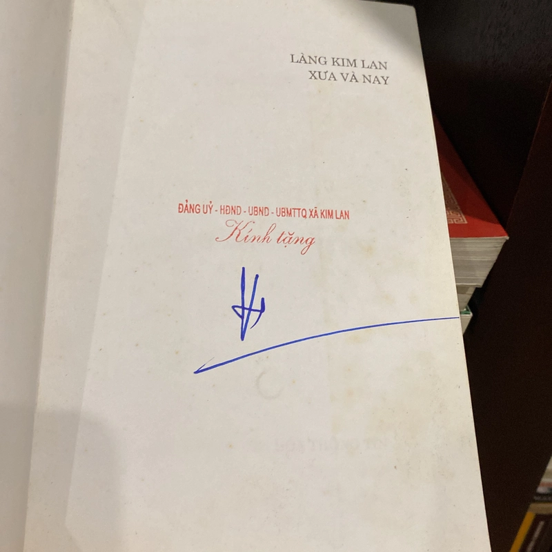 LÀNG KIM LAN, XƯA VÀ NAY (XB 2010) 550417