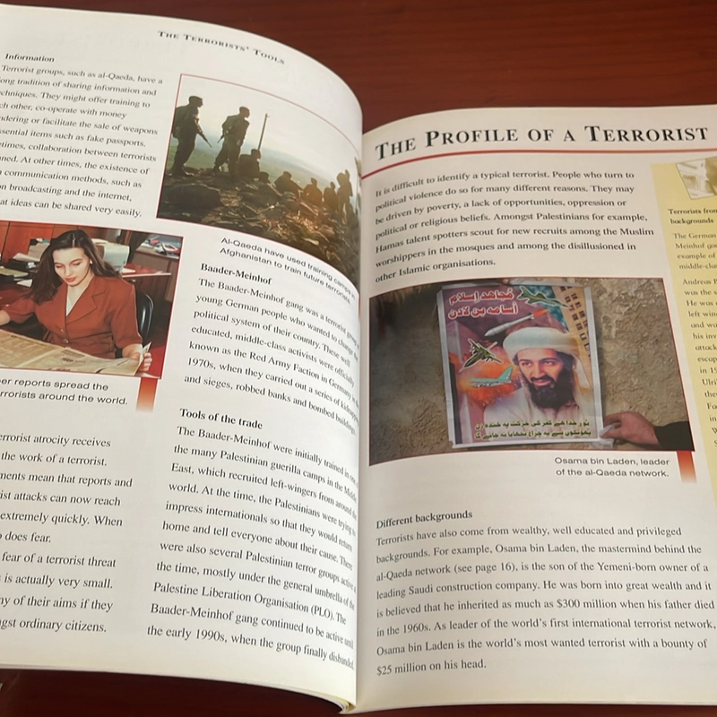 PICTURE BOOK World issues Terrorism 534280