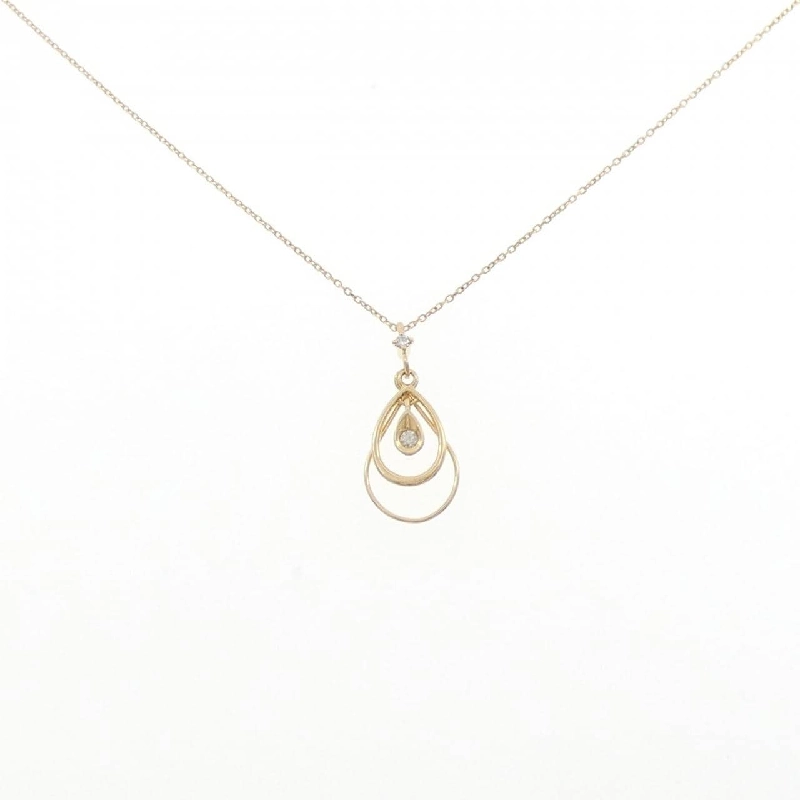 K18YG Dây chuyền kim cương - Hàng hiệu Authentic 859187