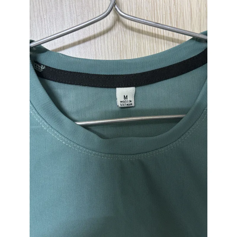 Áo croptop, vải lưới, mặc khoác tập thể thao 1026486