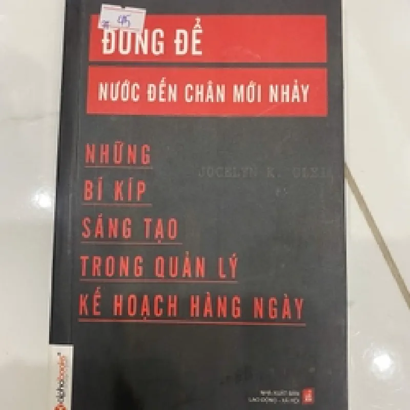 [Sách Cũ SCGR] Đừng Để Nước Đến Chân Mới Nhảy TKB2606 KỸ NĂNG 682686