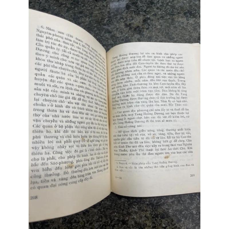 Sử ký Tư Mã Thiên tập 1 XB 1971 760419