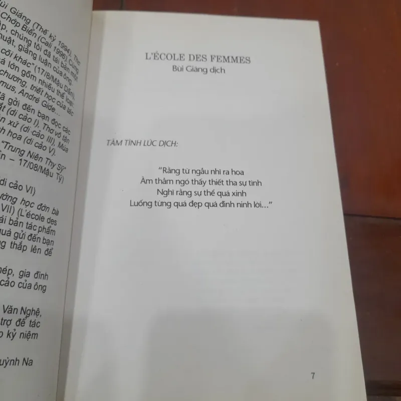 André Gide - TRƯỜNG HỌC ĐỜN BÀ, thục nữ học đường (Bùi Giáng dịch) 785320