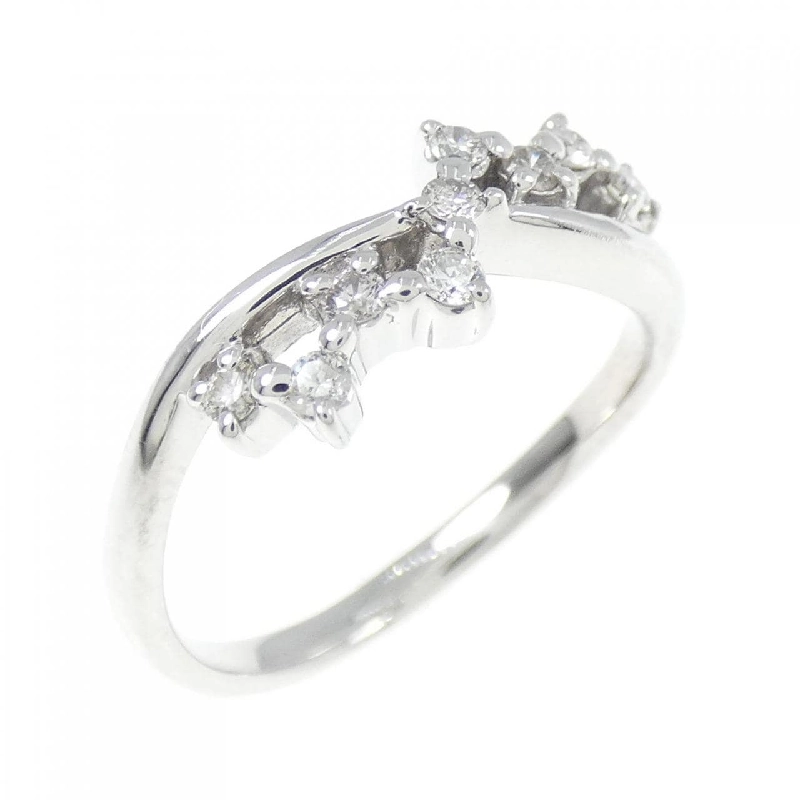 Nhẫn kim cương K18WG 0.18CT 671991