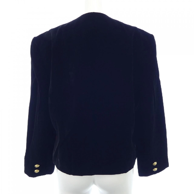 【Mã giảm giá】【Cổ điển】Thời trang Leonar LEONARD FASHION Áo khoác không cổ 641845