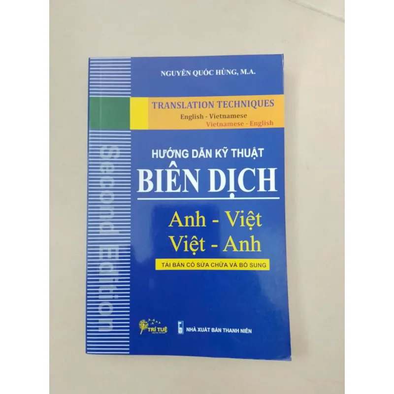 Hướng dẫn Kỹ thuật Biên dịch (Anh - Việt, Việt - Anh) 707424