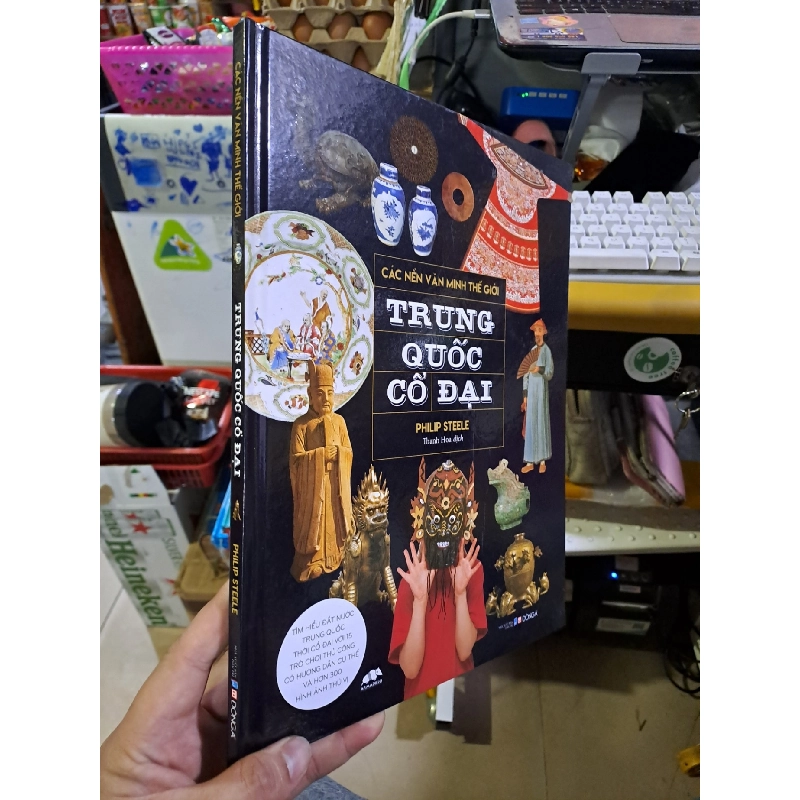 Các nền văn minh thế giới trung quốc cổ đại mới 90% sách màu MẸ VÀ BÉ HCM1709 924927