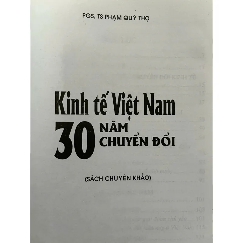 KINH TẾ VIỆT NAM 30 NĂM CHUYỂN ĐỔI 702617