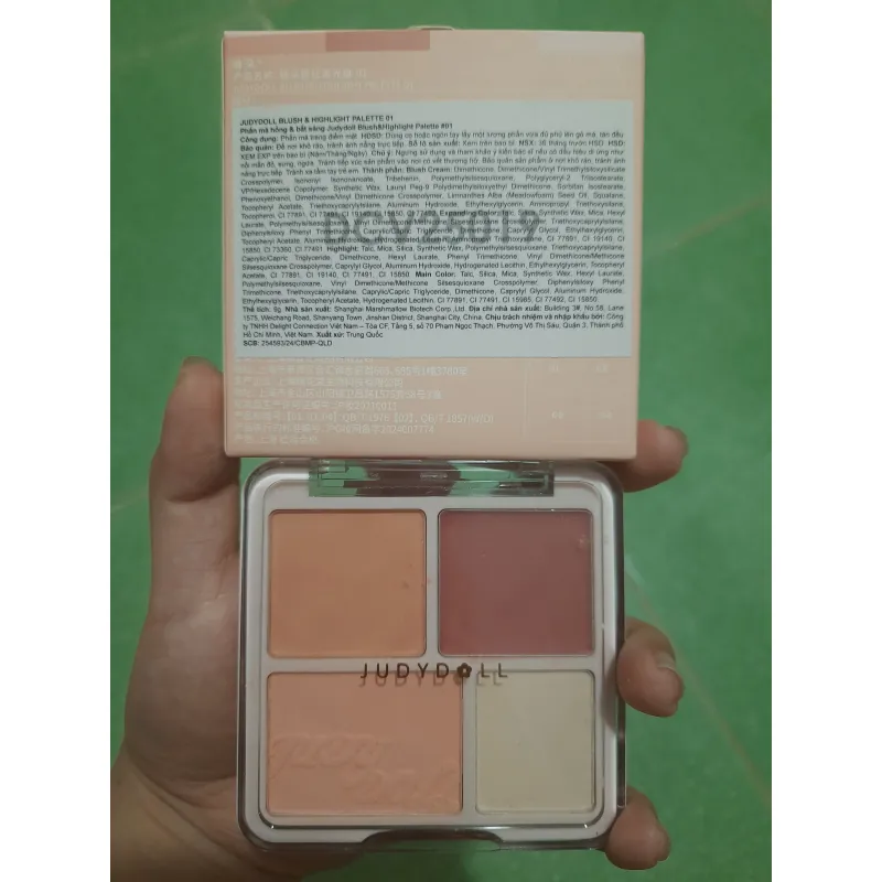 Bảng má hồng JUDYDOLL màu 01 1031135