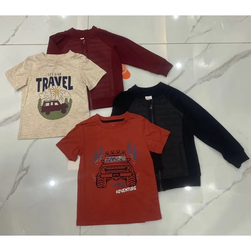 Set áo khoác và áo phông hàng xuất 766282