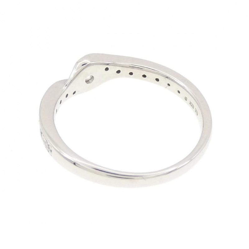 Nhẫn kim cương K18WG 0.19CT 671265