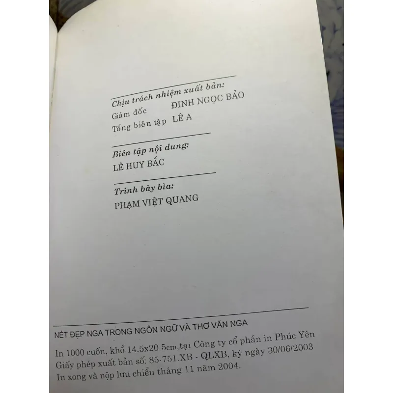 Nét Đẹp Nga Trong Thơ Văn Và Ngôn Ngữ Nga - Trần Vĩnh Phúc 719381