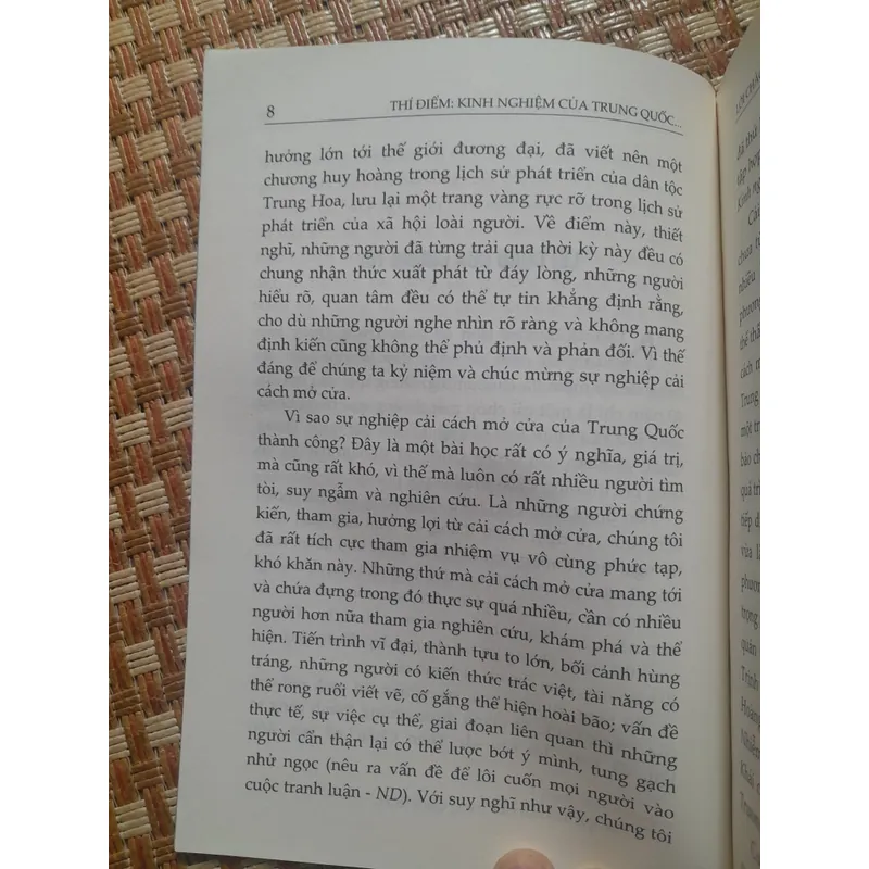 THÍ ĐIỂM KINH NGHIỆM CỦA TRUNG QUỐC TRONG CẢI CÁCH 735920