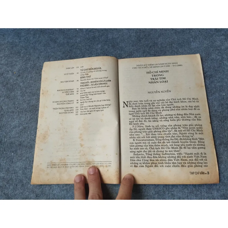 VĂN SỐ 2 BỘ MỚI THÁNG 5.2000 719963