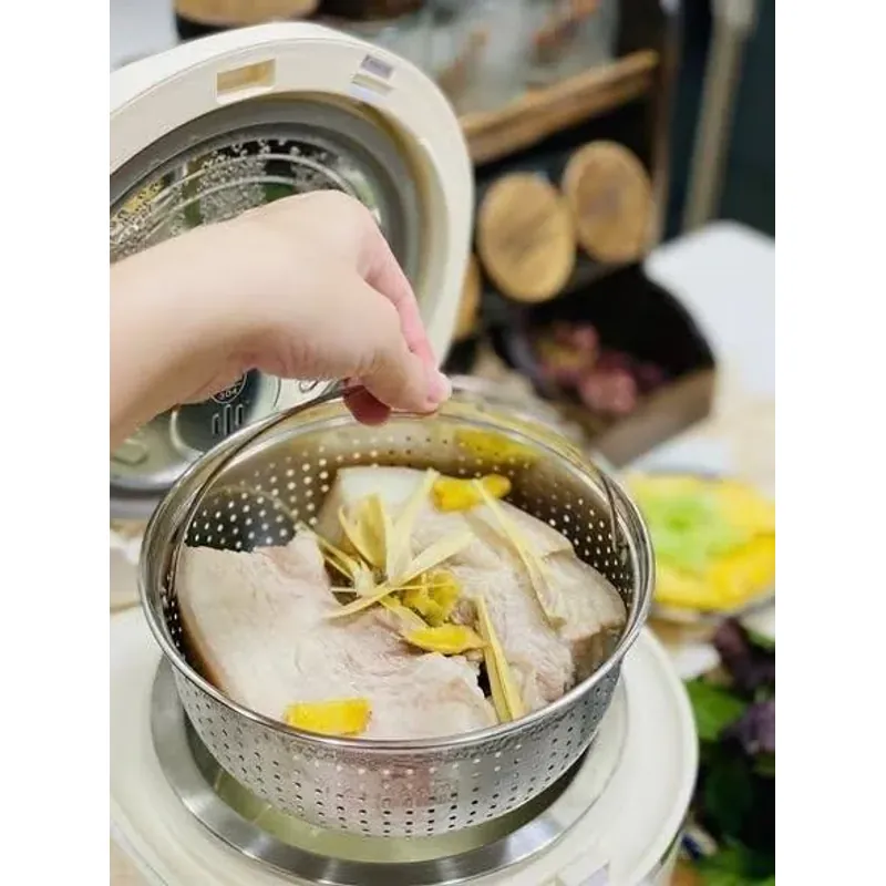 Nồi cơm điện tử UNIE URC612 , nấu cơm giảm đường, lòng nồi inox, dung tích 1,2L 796588