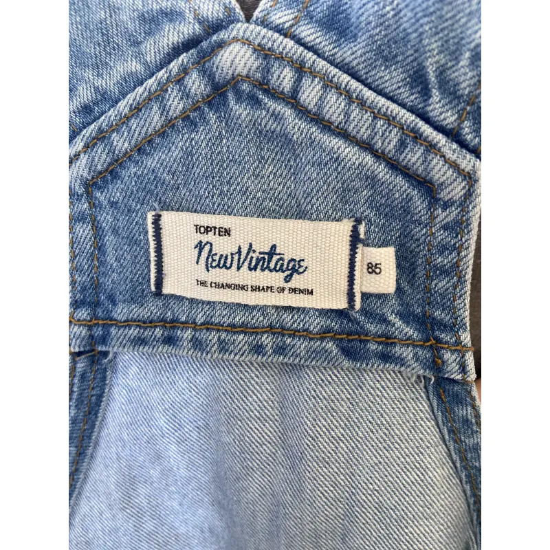 Váy yếm jean nữ ngắn - Topten - size M, đã qua sử dụng 780590