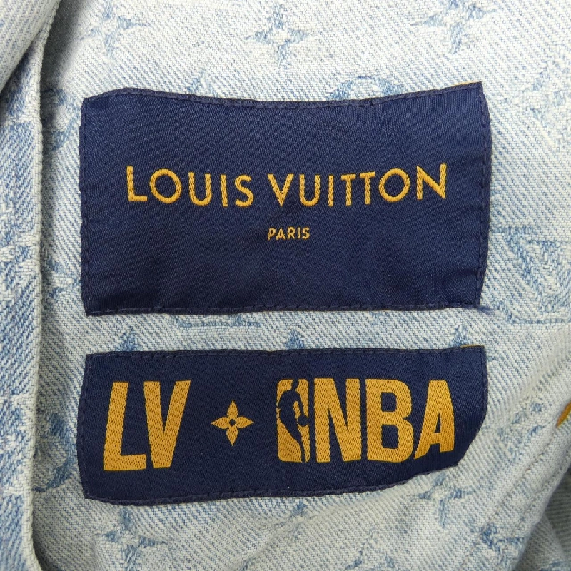 Áo khoác denim LOUIS VUITTON NBA Zip Through Hoodie HLA01WUZD - Hàng hiệu Chính hãng 894533