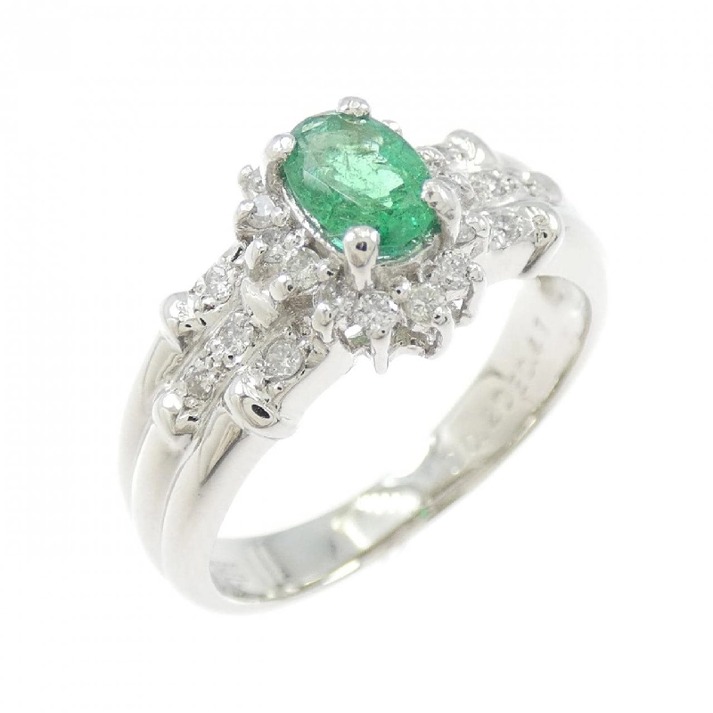 Nhẫn Emerald PT900 0.47CT - Hàng hiệu Chính hãng 854755
