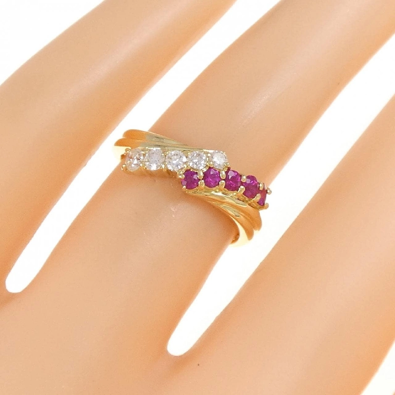 Nhẫn Ruby K18YG 0.26CT 669005