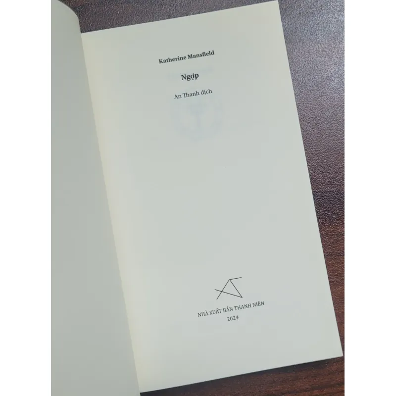 Tập truyện Ngợp - Katherine Mansfield 1008028