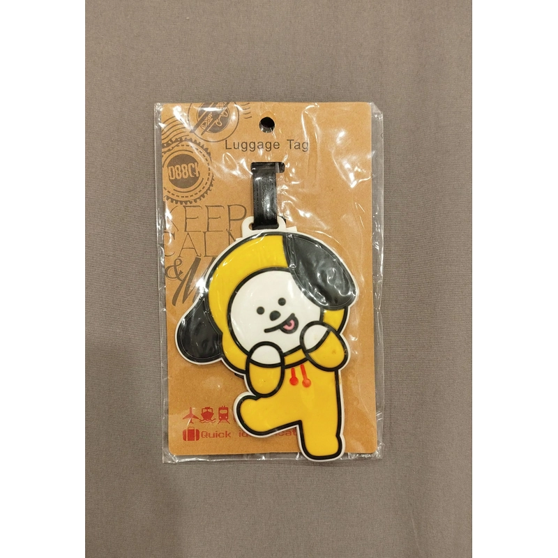 BTS BT21 Thẻ gắn tên vali, cặp sách, túi 353319