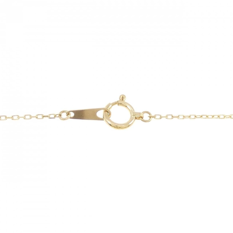 K18YG/K18WG Pave Heart Diamond Necklace 0.73CT - Hàng hiệu Authentic 859206