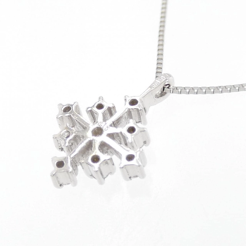 K18WG Dây chuyền kim cương 0.10CT - Hàng hiệu Chính hãng 862252