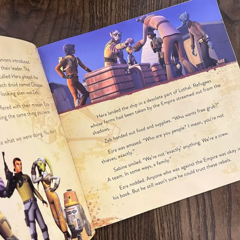 Star Wars Rebels: Ezra's Wookiee Rescue (Read-Along Storybook and CD) 974269