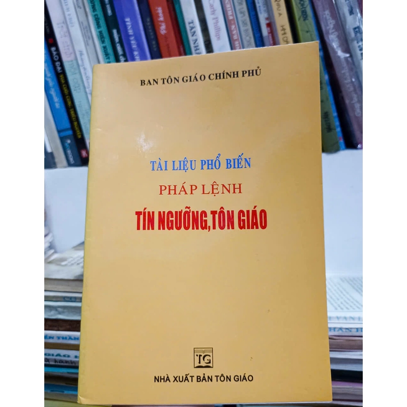 Tài liệu phổ biến pháp lệnh tín ngưỡng tôn giáo 530404