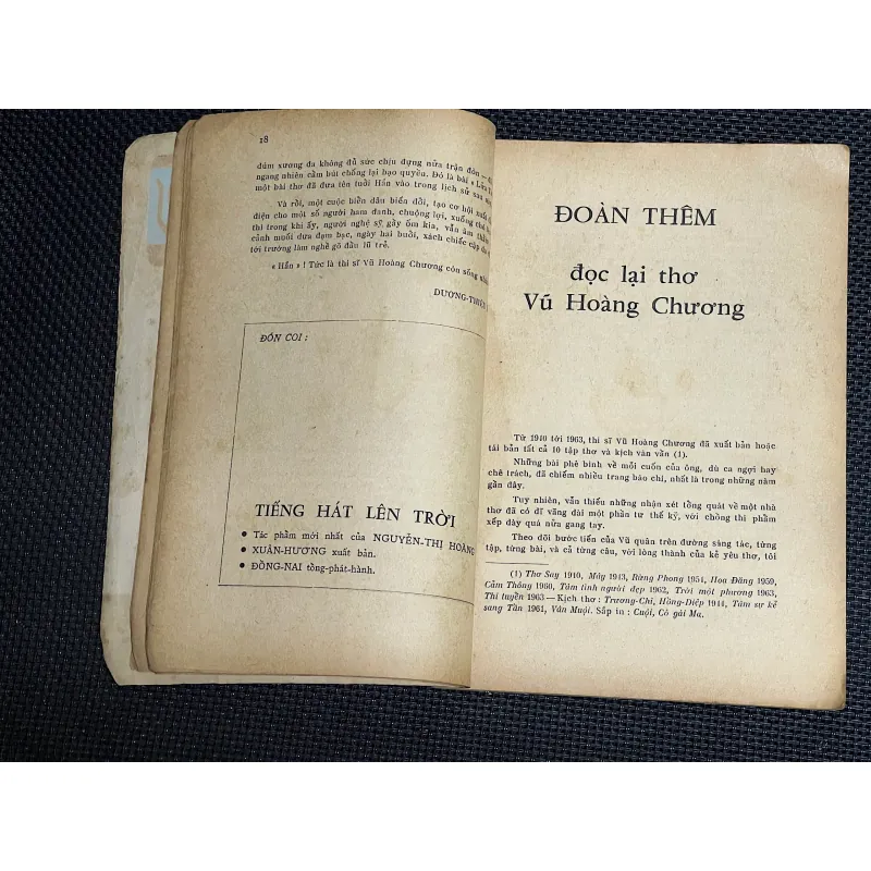 Vũ Hoàng Chương -Tạp chí Văn miền Nam trước 1975 993253