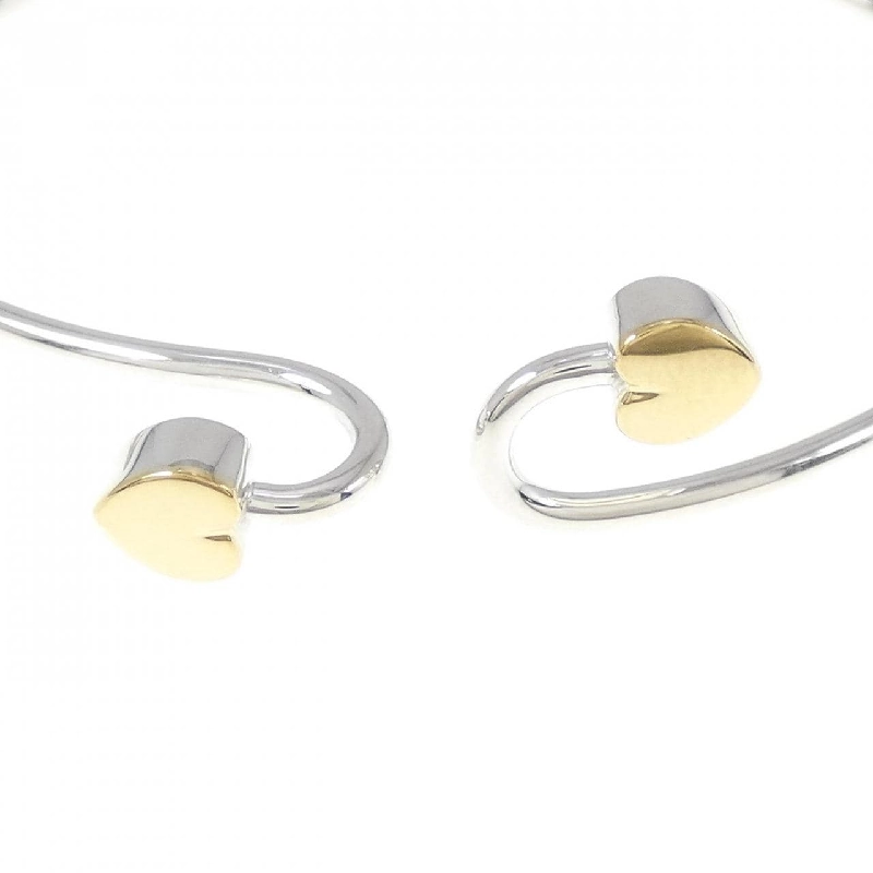 【Vintage】Vòng tay Tiffany Solid Double Heart 668540