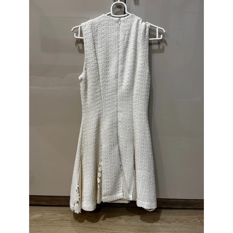 Váy tweed trắng Cocosin - size S 476020