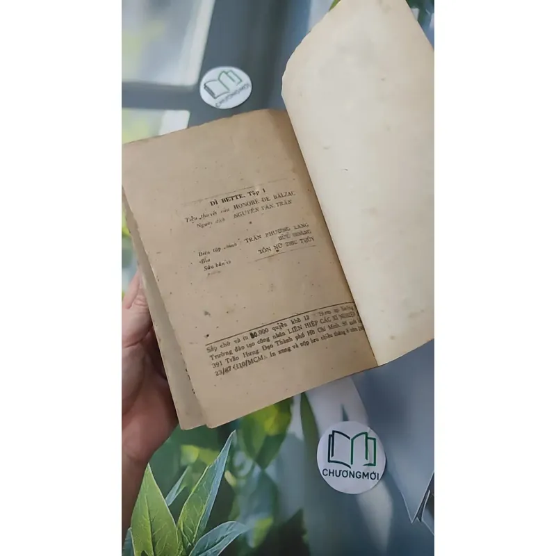 [MIỄN PHÍ BỌC SÁCH] [XƯA] Bộ Dì Bette 1 + 2 (1987) - Honoré de Balzac 997779