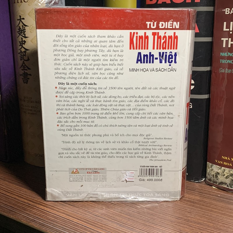 Từ Điển Kinh Thánh Anh Việt Minh Họa Và Sách Dẫn 189136