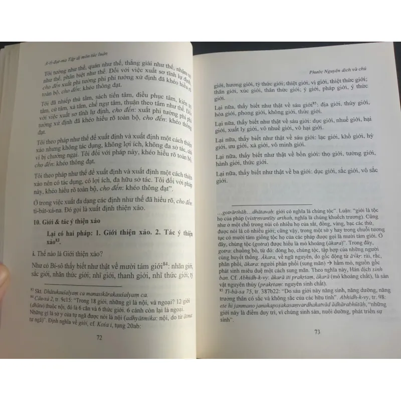 A-Ti-Đạt-Ma Tập Dị Môn Túc Luận - Phước Nguyên mới 80% 698187