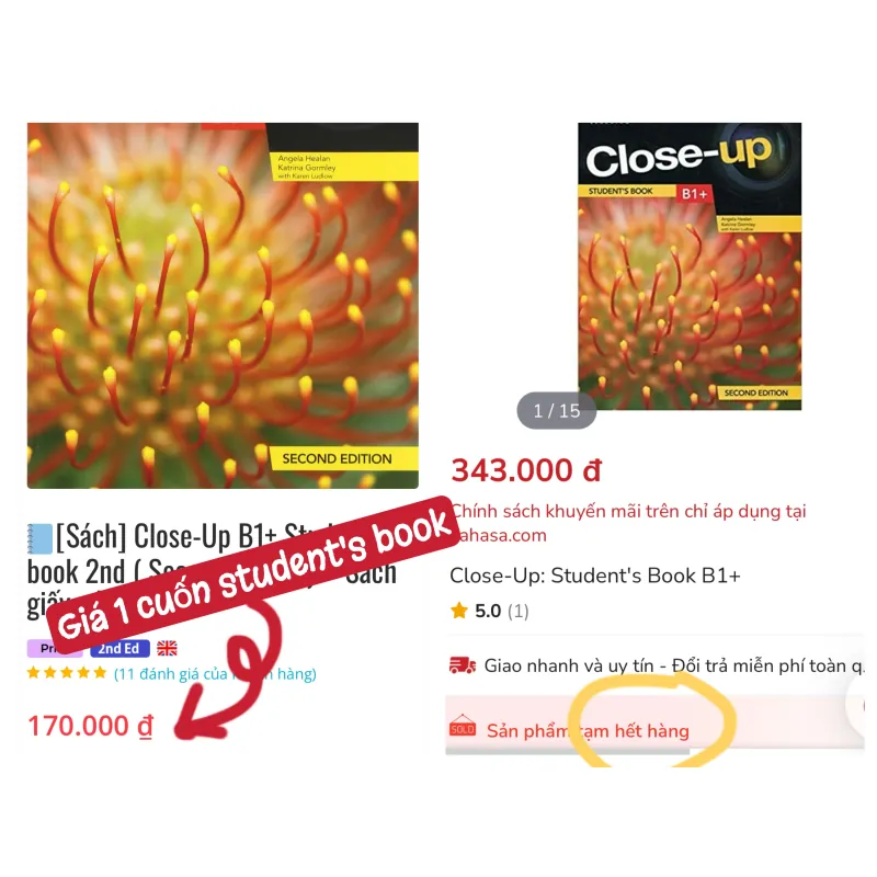 Bộ sách tiếng Anh Close-Up band B1+ 755437