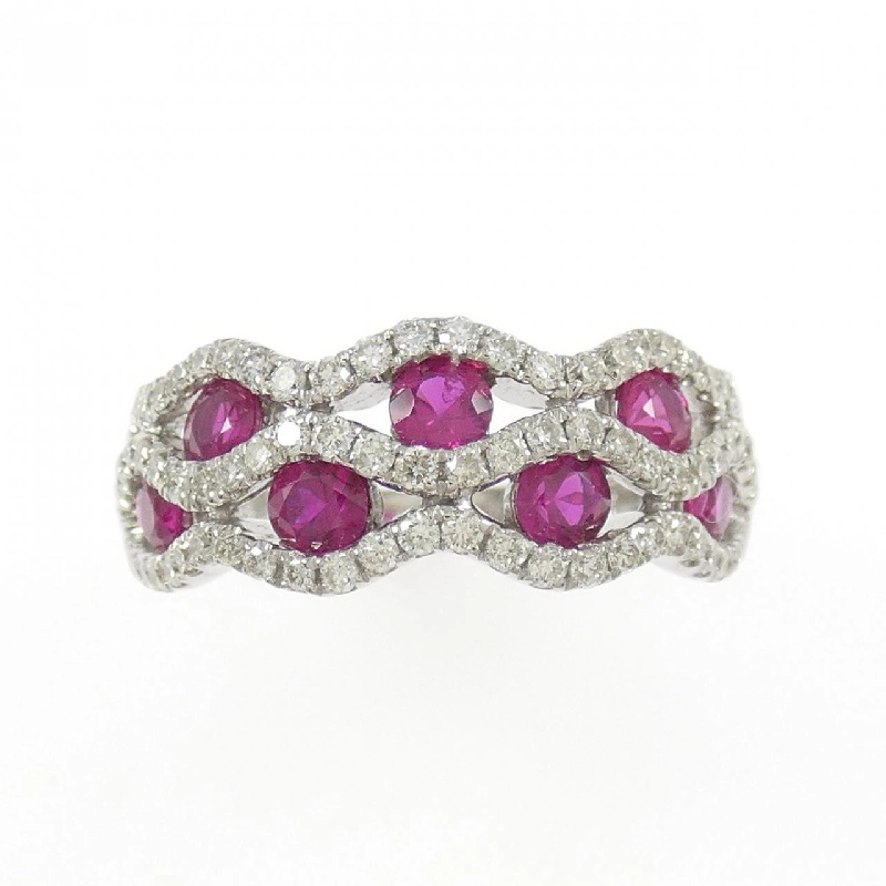 Nhẫn Ruby K18WG 0.80CT - Hàng hiệu Chính hãng 853711