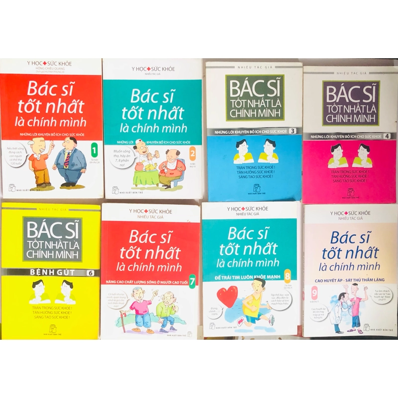 BỘ 8 CUỐN BÁC SĨ TỐT NHẤT LÀ CHÍNH MÌNH ( thiếu tập 5) 532190