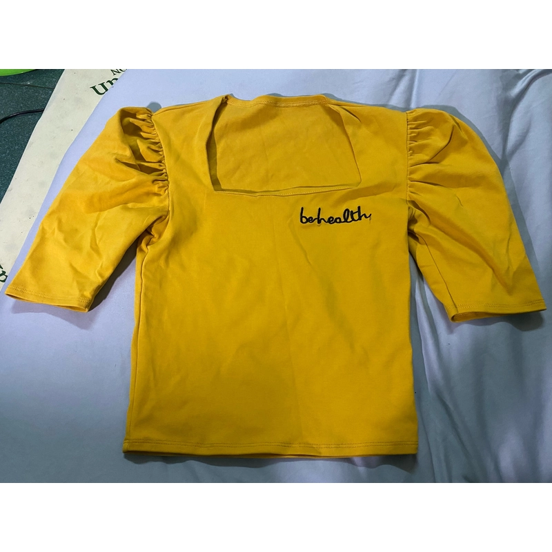 Áo kiểu màu vàng 453123